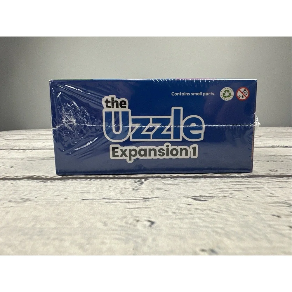 The Uzzle Family Educational Board Game Expansion1 Included (NEW) Factory Sealed